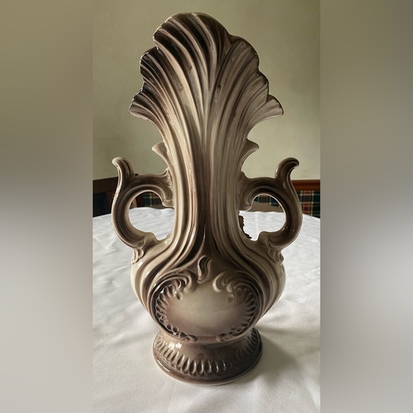 Beautiful Vintage Capodimonte Large Two Handled Italian Porcelain Vase Urn - Picture 5 of 10